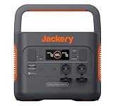 Jackery Explorer 2000 PRO, 2160Wh Tragbare Powerstation mit 230V/2200W Steckdosen, schnelle Ladung mit AC/Solarpanel, für Outdoors Wohnmobil Heimwerken und als Notstromaggregat(Generalüberholt)